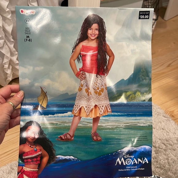 Déguisement de Moana Vaiana basic plus pour fille